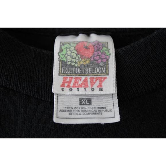 Black Vintage 90's Johnny Lang Graphic Band Tee - Picture 5 of 5